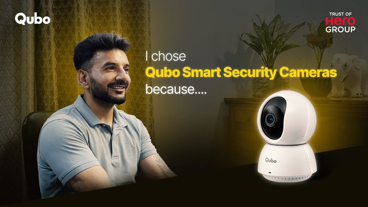 Qubo Smart Wi-Fi Outdoor CCTV Camera with AI Guard | Qubo – Qubo India