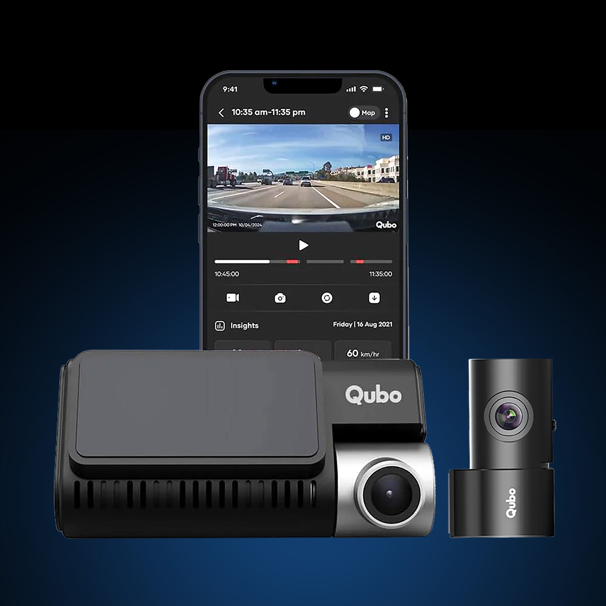 Dashcam Pro 3K [F+R] | Sony STARVIS IMX335