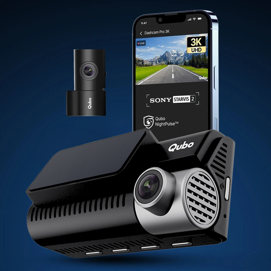 Dashcam Pro 3K [F+R] | Sony STARVIS 2 IMX675