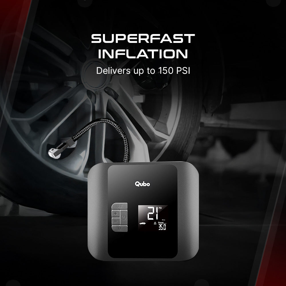 Digital Tyre Inflator Pro | 12V Port