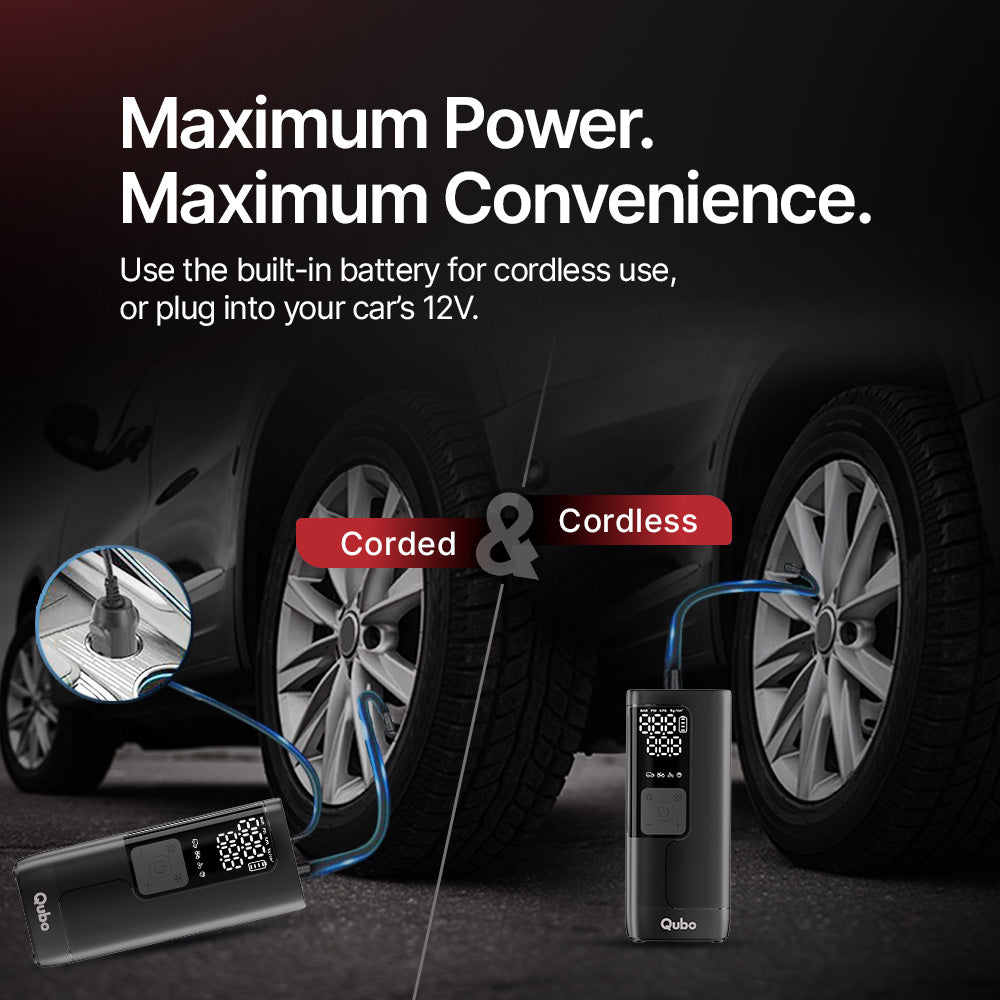 Digital Tyre Inflator Max | 5200 mAh