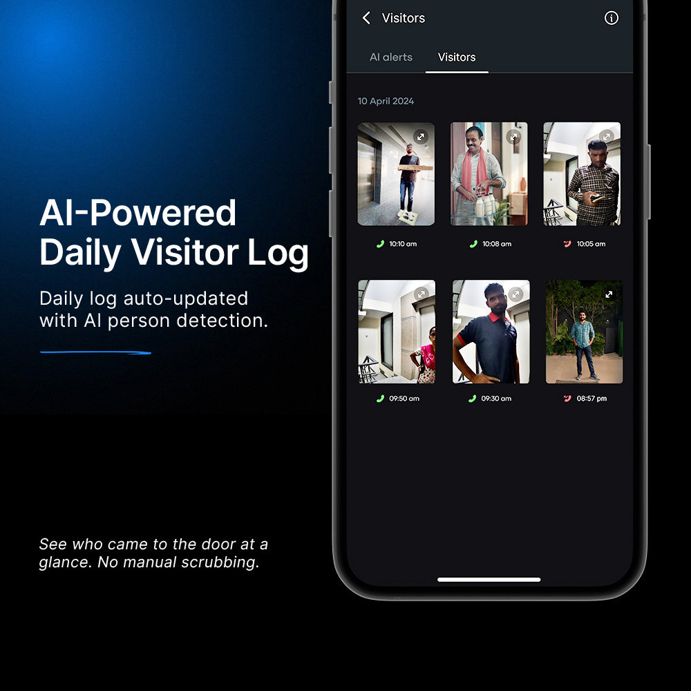 Smart Wi-Fi Video Doorbell Pro 2K
