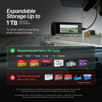 Dashcam Pro 4K 2026 [F+R] | Sony STARVIS IMX415