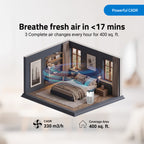 Smart Air Purifier Q400 for Home [Upto 400 SqFt]