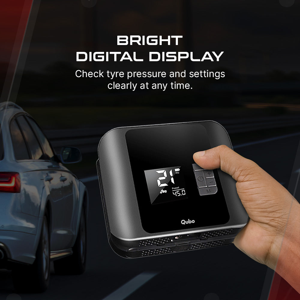 Digital Tyre Inflator Pro | 12V Port