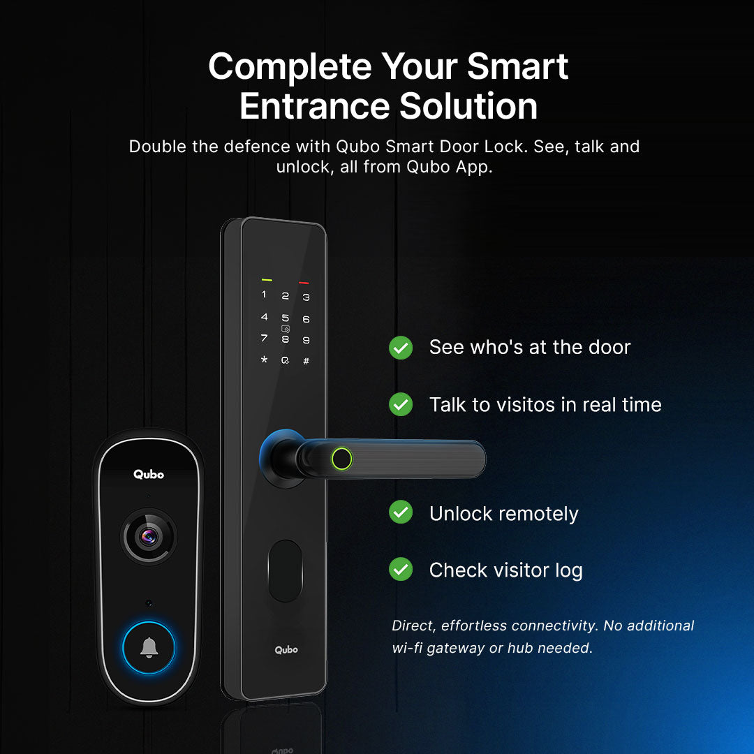 Smart Wi-Fi Video Doorbell Pro 2K