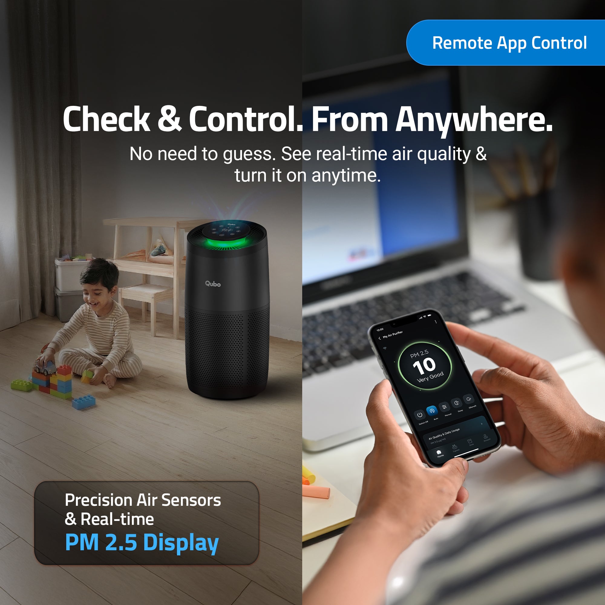Smart Air Purifier R700 for Home [Upto 700 SqFt]