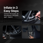Digital Tyre Inflator Max | 5200 mAh