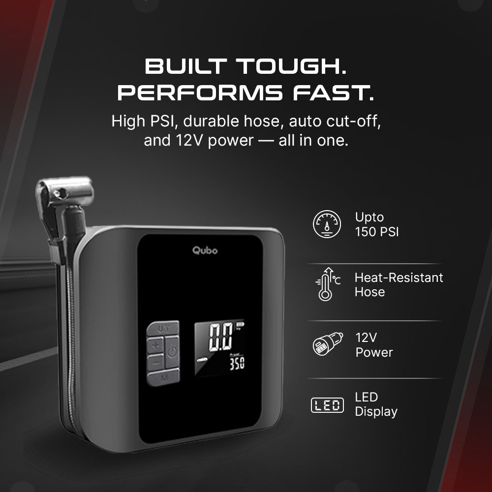 Digital Tyre Inflator Pro | 12V Port