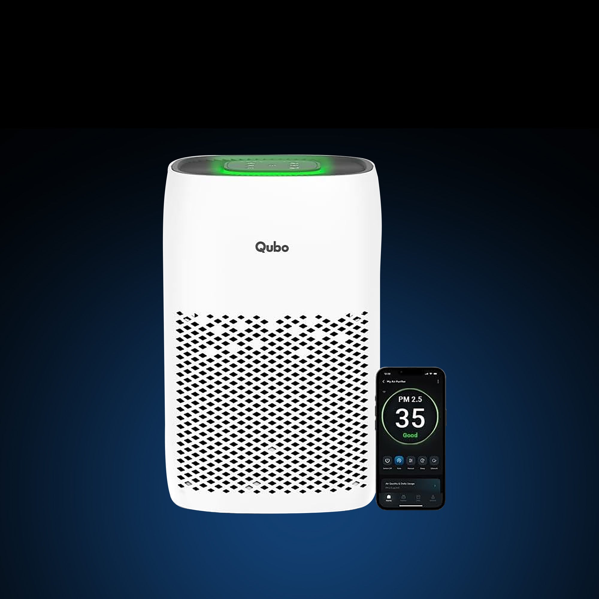 Smart Air Purifier Q200 for Home [Upto 200 SqFt]