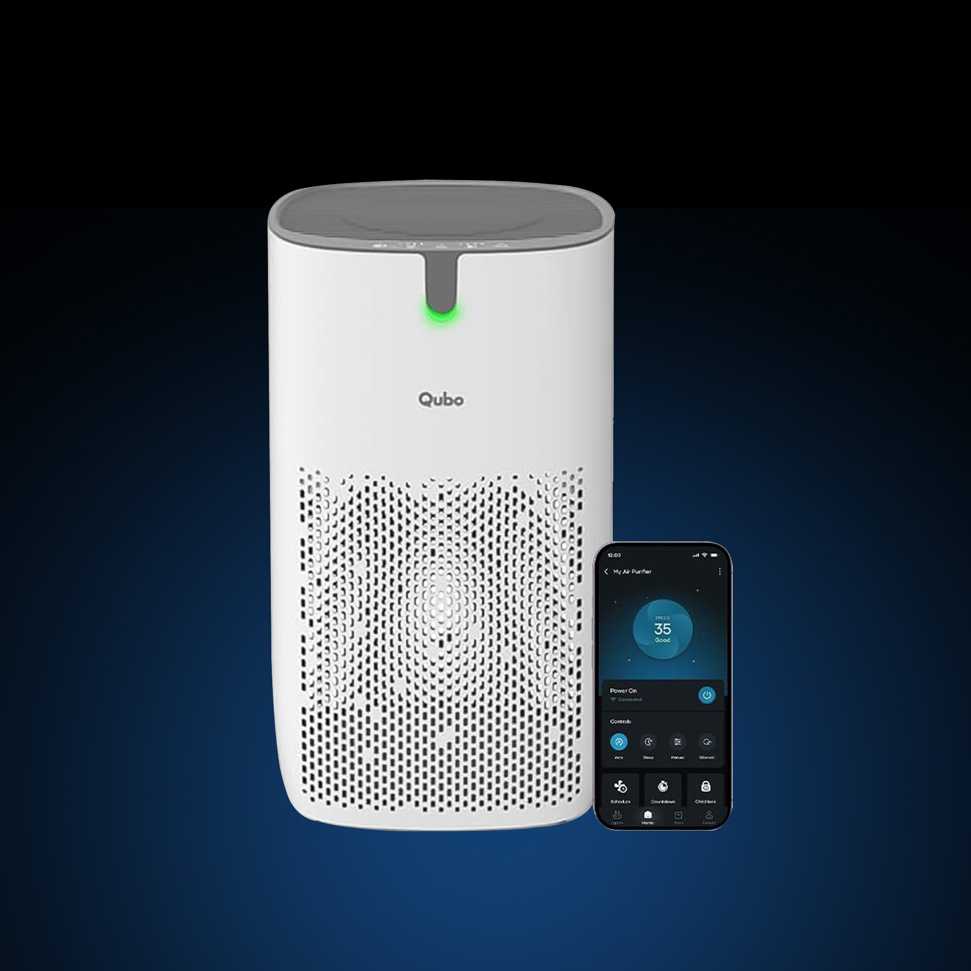Smart Air Purifier Q400 for Home [Upto 400 SqFt]
