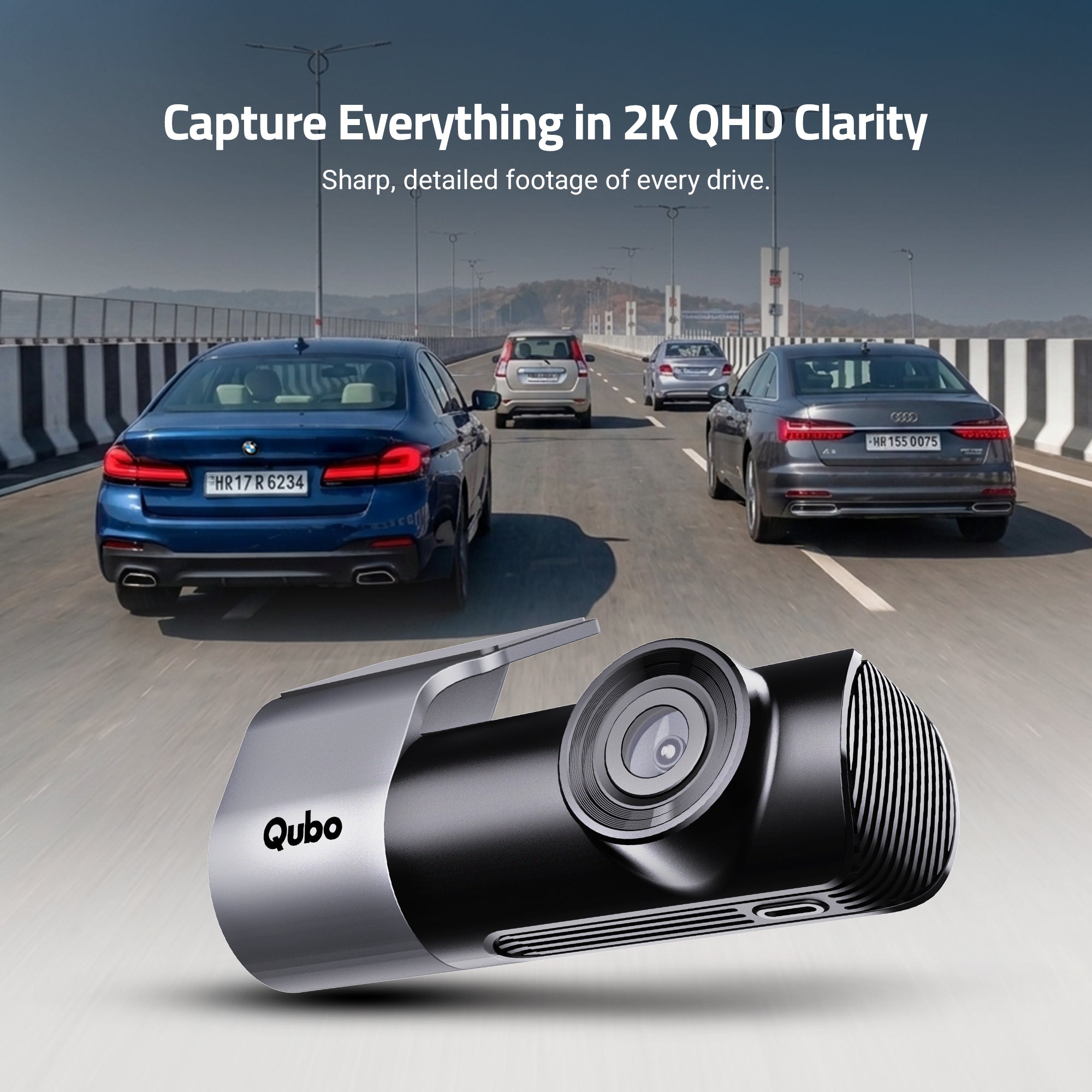Dashcam Pro 2K (Front + Rear)