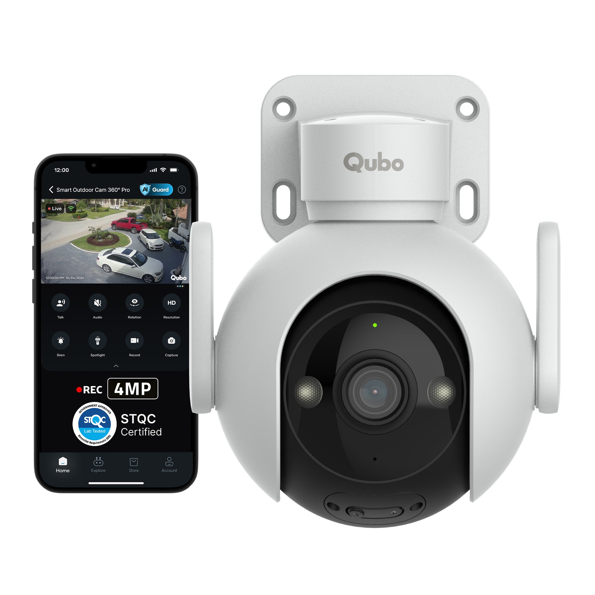 Smart Outdoor Cam 360 Prime