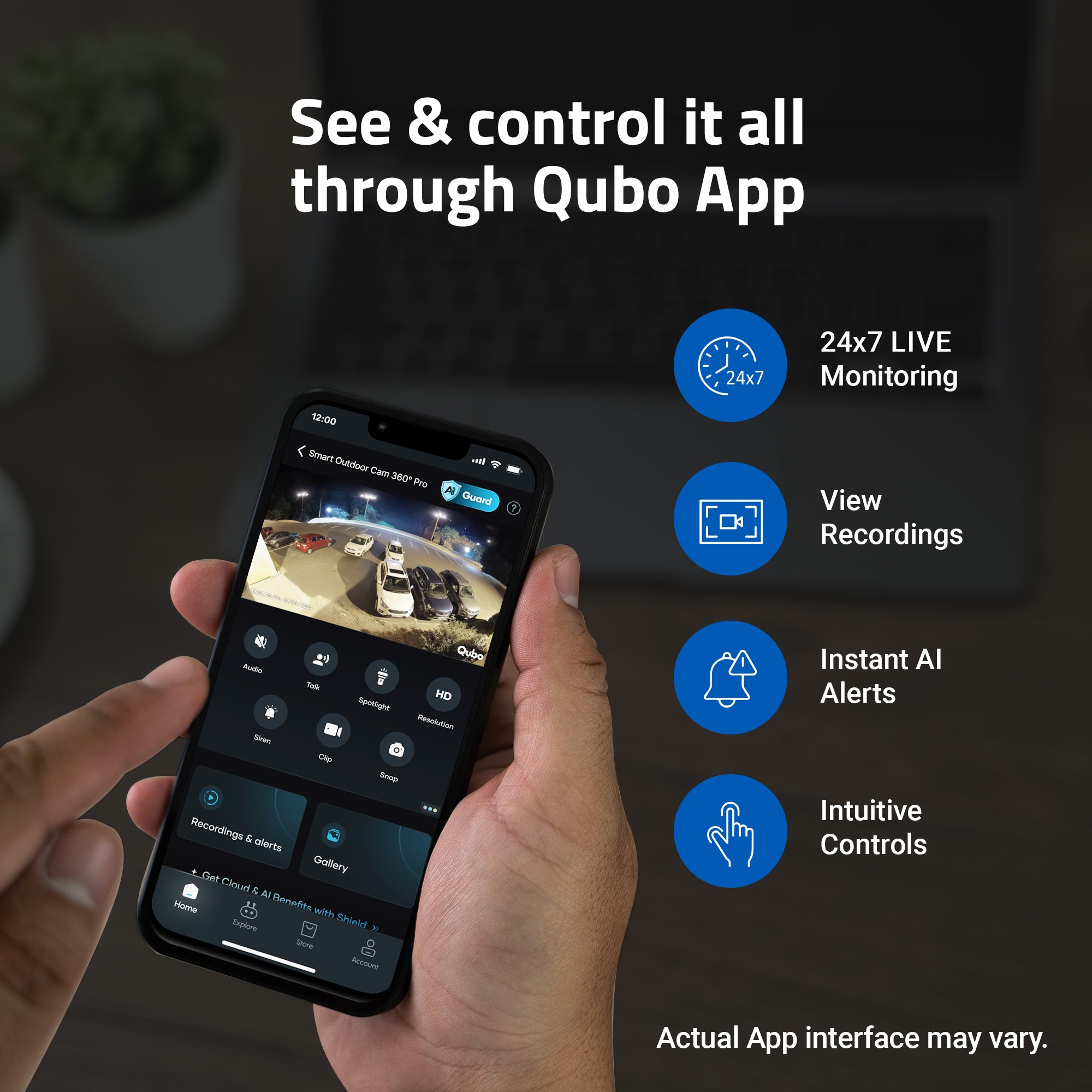 Smart Outdoor Cam 360 Pro