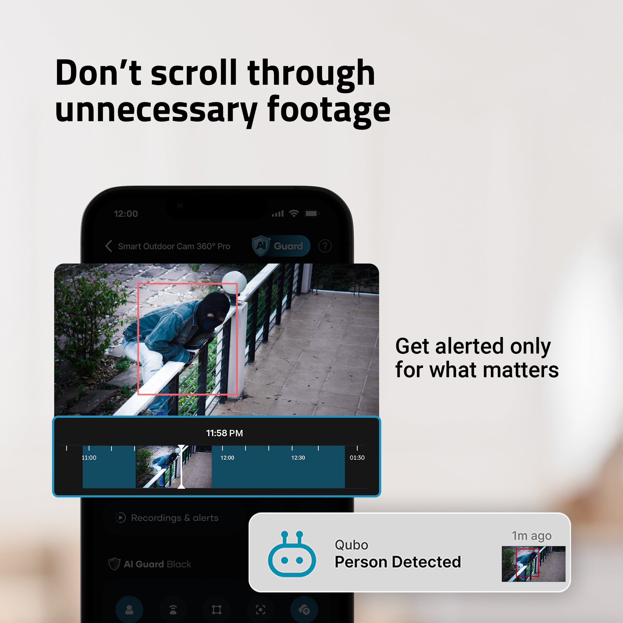 Smart Outdoor Cam 360 Pro