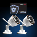 Smart Outdoor Bullet Camera 3MP (x2) & AI Guard Pro Combo