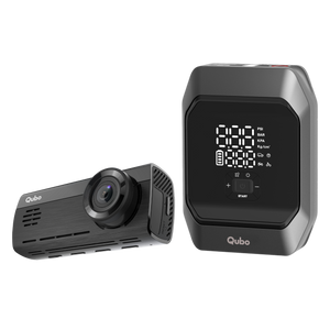 Dashcam Pro 4K [F+R] & Battery Jump Starter + Digital Tyre Inflator Combo