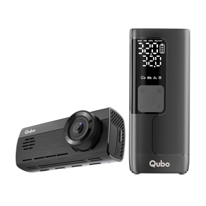 Dashcam Pro 4K [F+R] & Digital Tyre Inflator Max Combo