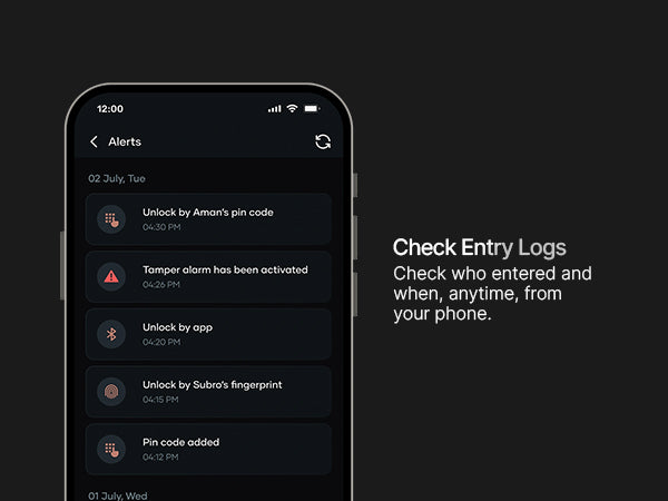 Entry Logs