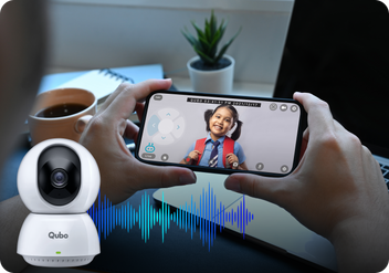 Qigo Camera Qubo Smart Wi-Fi Indoor CCTV Camera with AI Guard – Qubo India