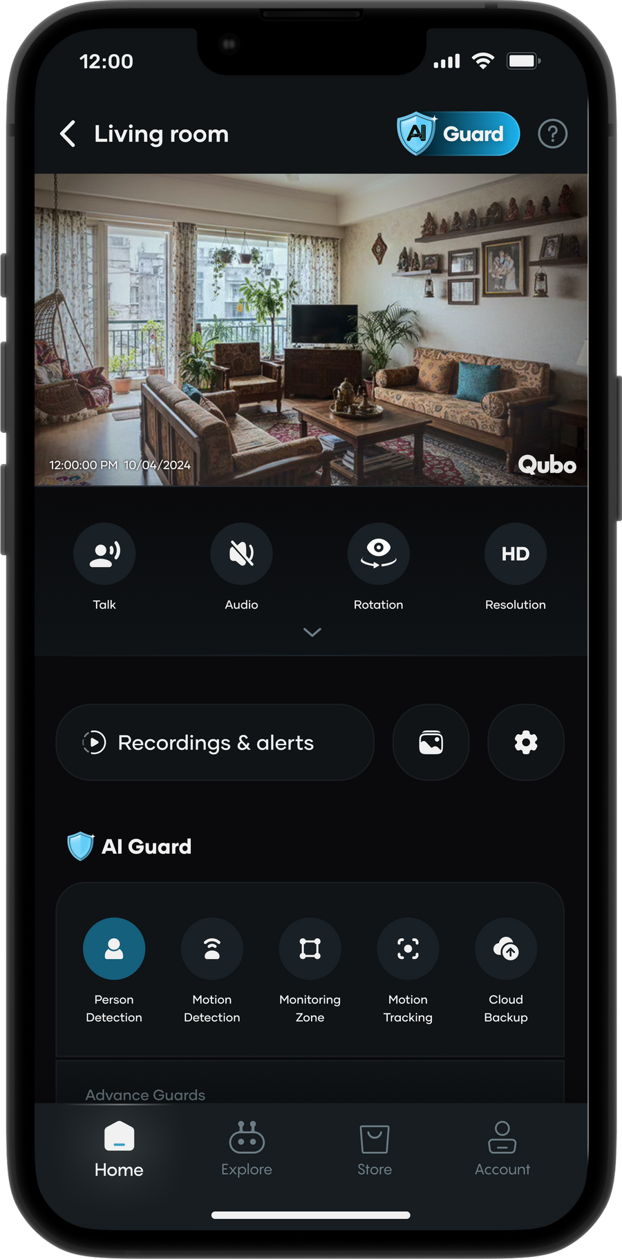 Qubo app preview