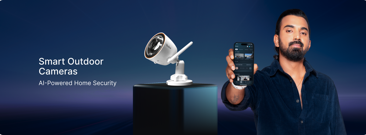 Qubo Smart Wi-Fi Outdoor CCTV Camera with AI Guard | Qubo – Qubo India