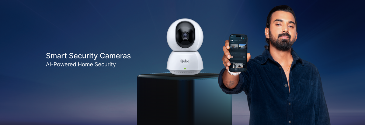 Qubo Smart Wi-Fi Indoor CCTV Camera with AI Guard – Qubo India