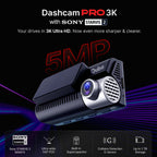 Qubo Dashcam Pro 3K | Sony STARVIS 2 IMX675 Sensor (Front)