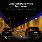 Qubo Dashcam Pro 3K | Sony STARVIS 2 IMX675 Sensor (Front)