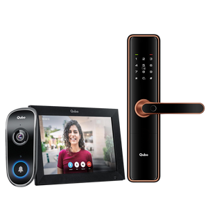 Instaview Video Doorphone & Smart Door Lock Ultra Wi-Fi Combo