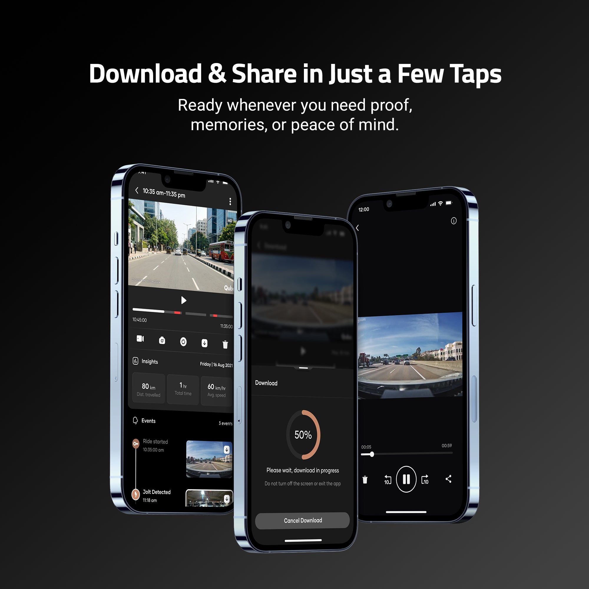 Dashcam Pro 2K (Front + Rear)