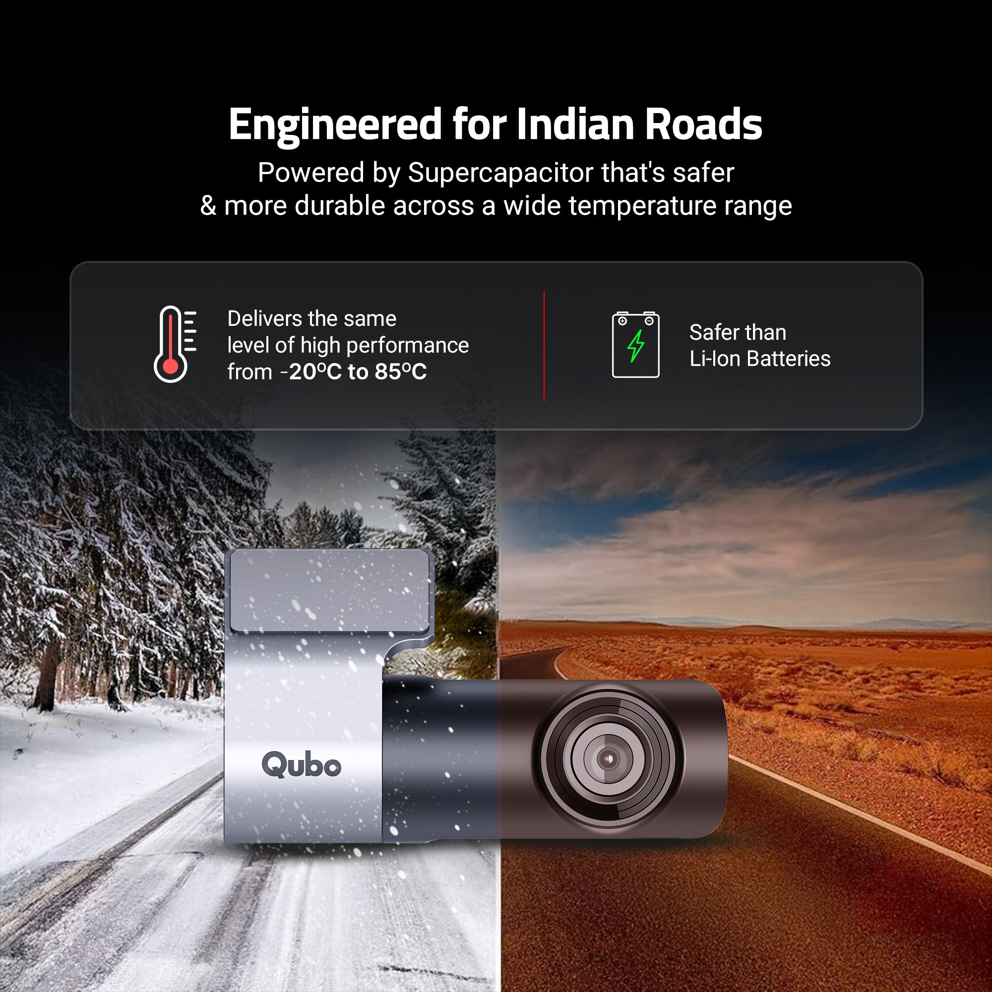 Dashcam Pro 2K (Front + Rear)