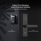 Video Doorbell Pro & Smart Door Lock Essential (Copper) Combo