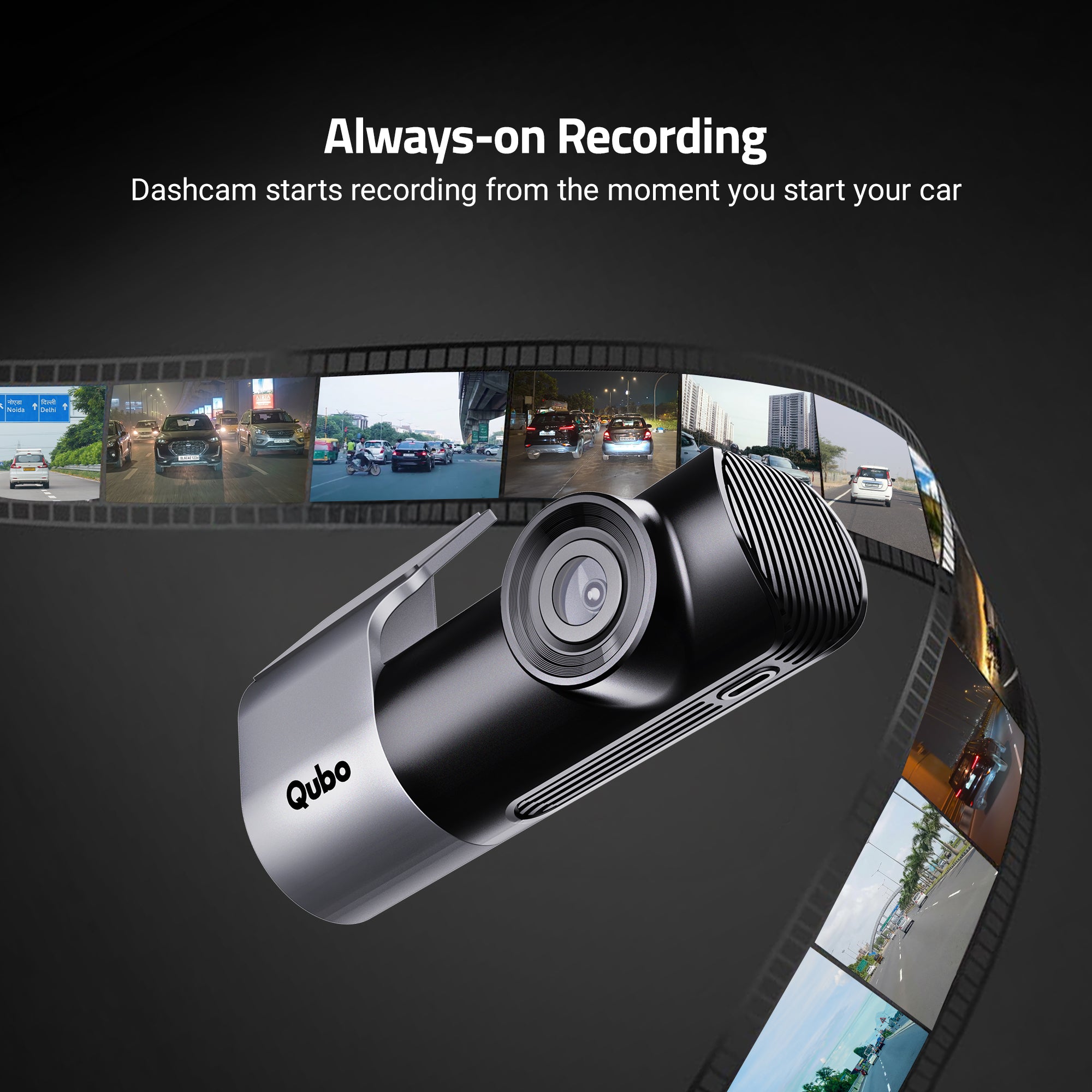 Dashcam Pro 2K (Front + Rear)