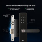 Video Doorbell Pro & Smart Door Lock Essential (Copper) Combo