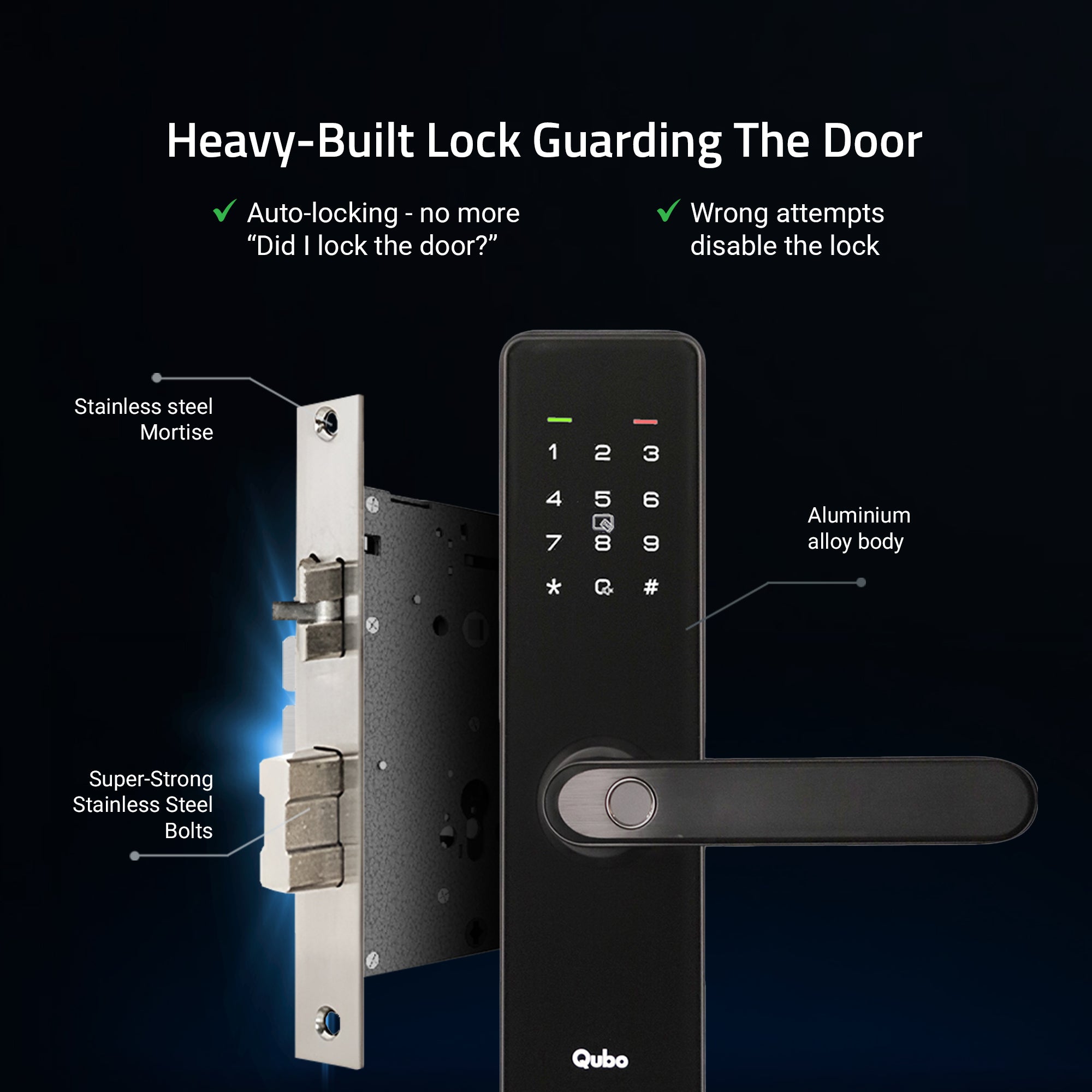 Video Doorbell Pro & Smart Door Lock Essential (Copper) Combo