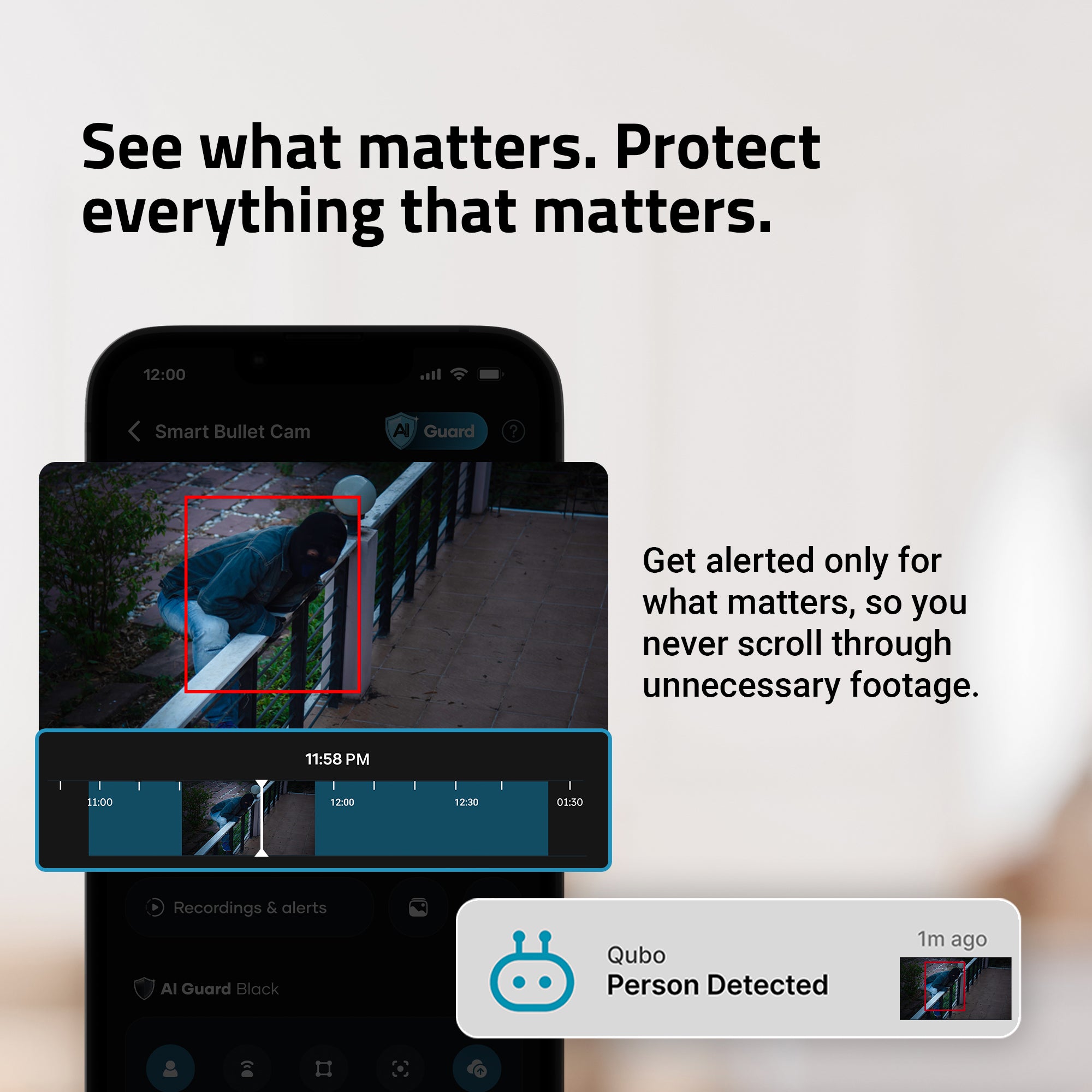 Smart Bullet Cam Pro 4MP | Color Night Vision | IP66