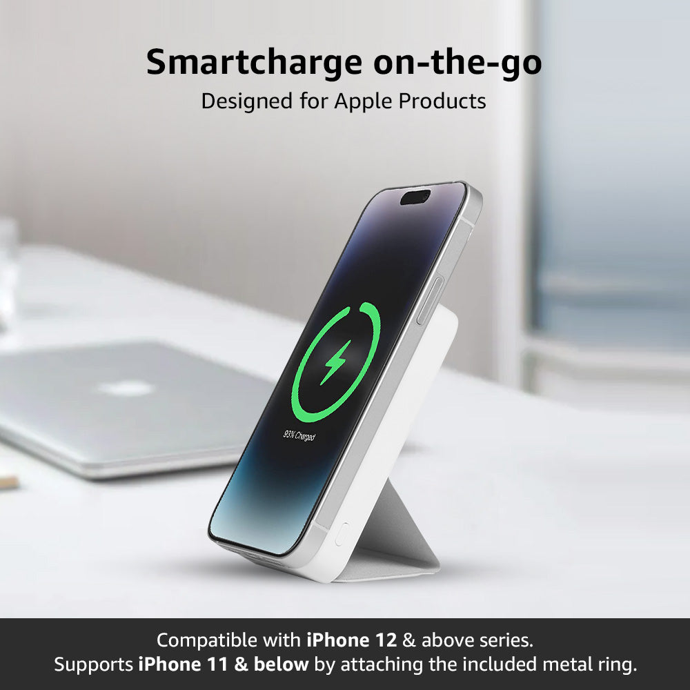 Wireless Power Bank MagZap X5 White