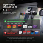 Dashcam Pro 2K (Front + Rear)