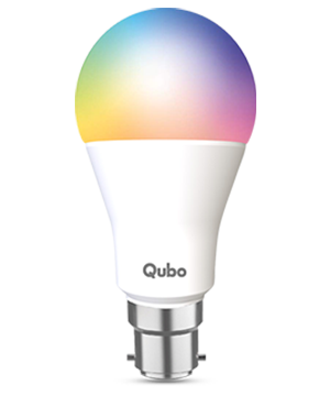 QUBO 12W B22 Smart LED Bulb | Wi-Fi & BT