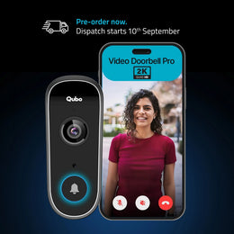 Smart Wi-Fi Video Doorbell Pro 2K (Dispatch Starts 10 Sep)