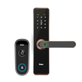 Video Doorbell Pro & Smart Door Lock Essential (Copper) Combo