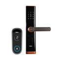 Video Doorbell Pro & Smart Door Lock Nova (Copper) Combo