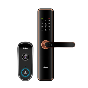 Video Doorbell Pro & Smart Door Lock Ultra Wi-Fi Combo