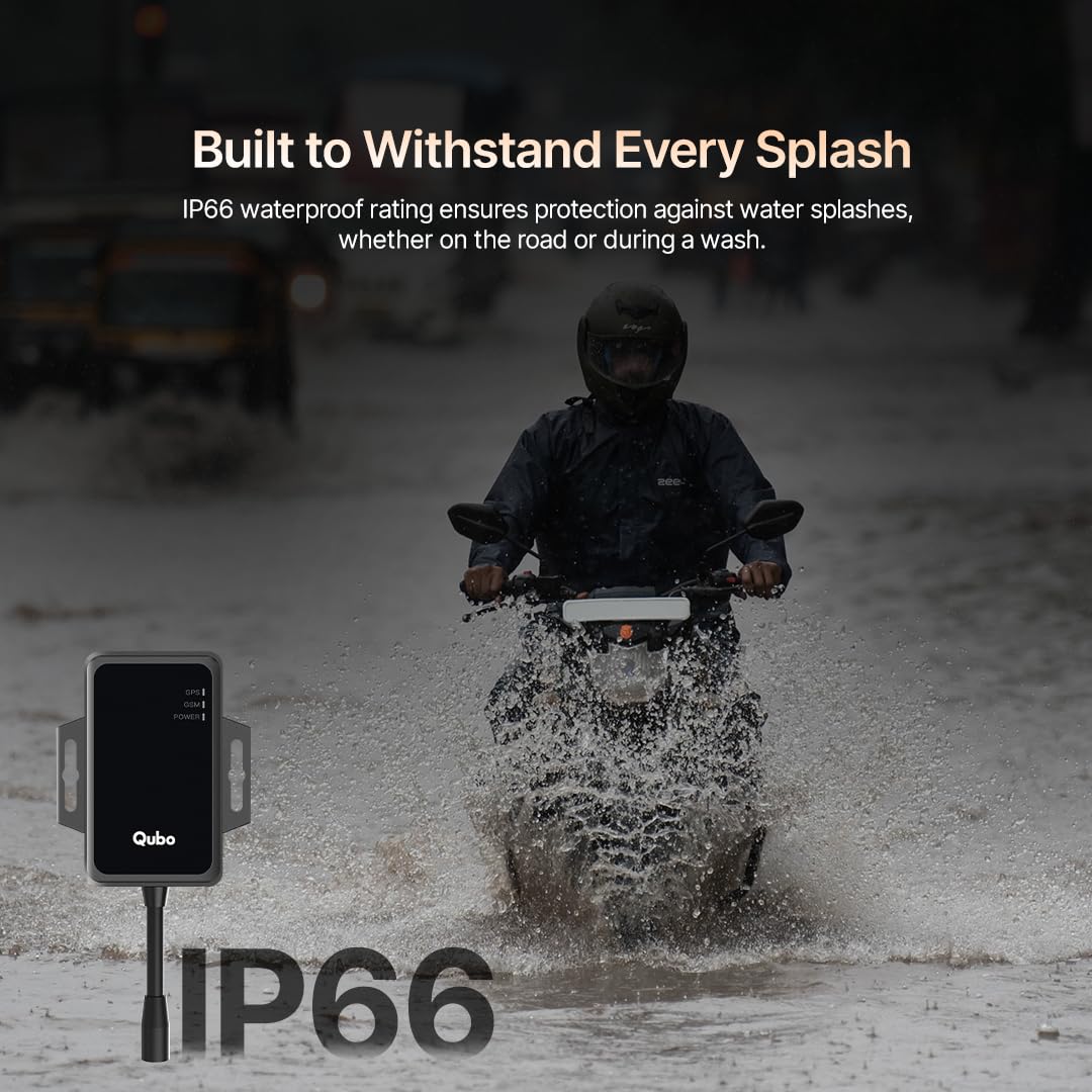GPS Tracker Bike Wired | 30 Days Pre-Recharged SIM