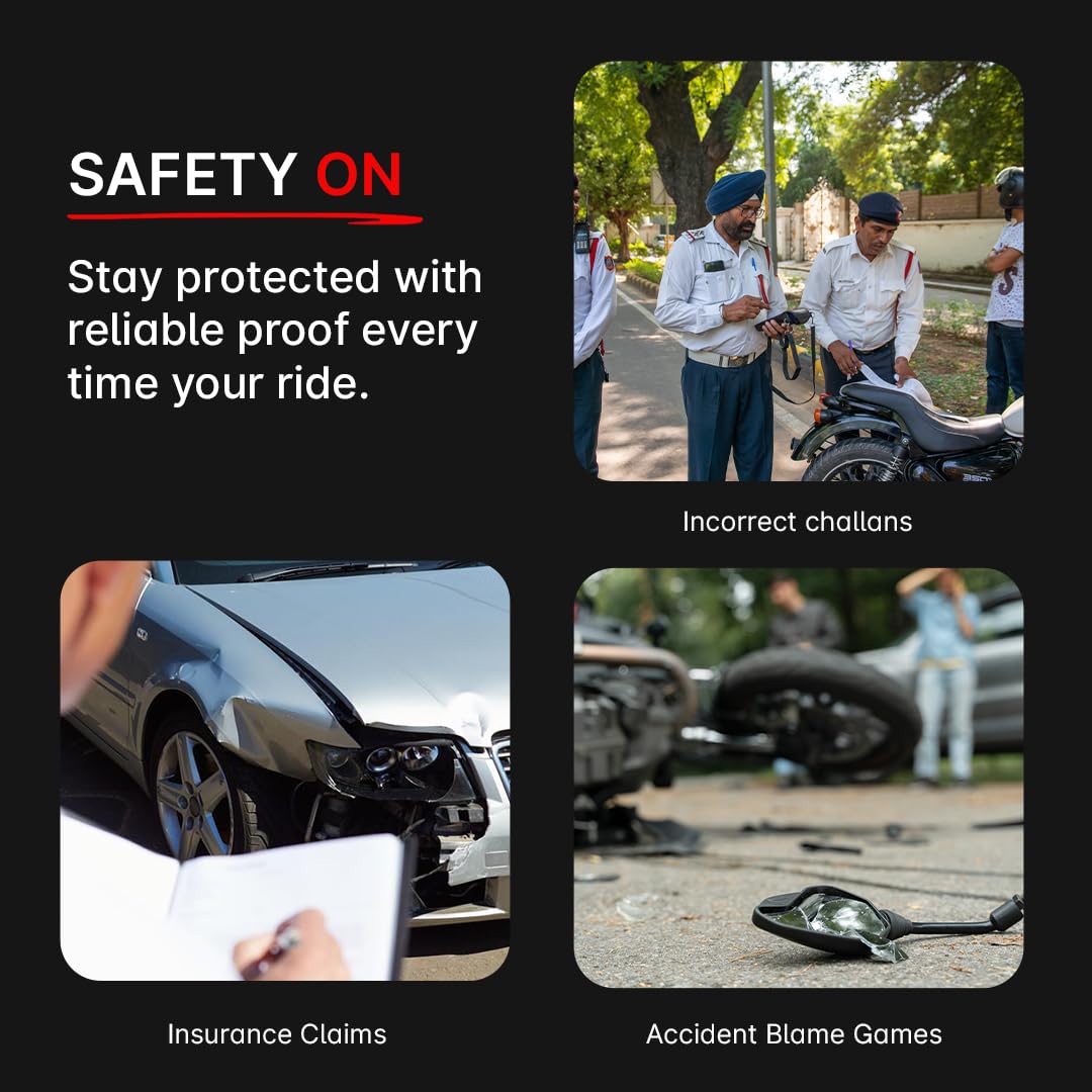 Smart Bike Cam Pro | 2K Resolution | 3MP