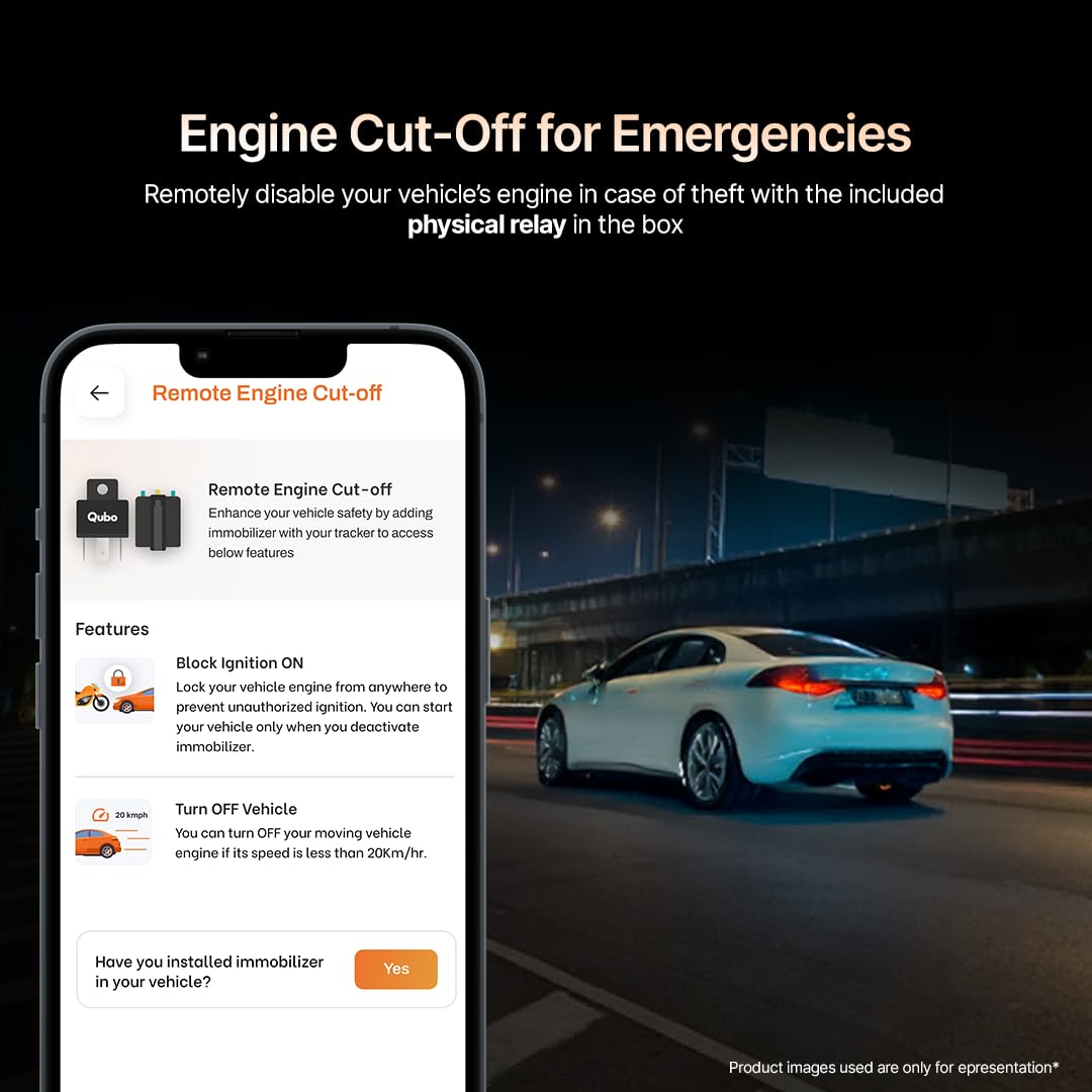 GPS Tracker Car Wired | 3 Years Pre-Recharged 4G SIM + Cloud Subscription