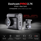 Dashcam Car Pro 2.7K [F+R] | 5MP | HDR