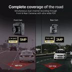 Dashcam Car Pro 2.7K [F+R] | 5MP | HDR