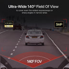 Qubo Car Dash Cam Pro 2.7K | 5MP QHD+ | HDR (Front)